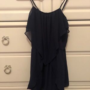 Navy BCBG romper